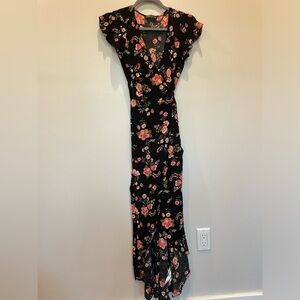 Floral Wrap dress